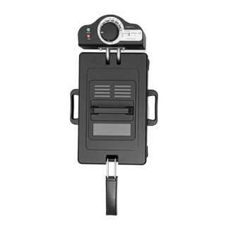 Cecotec Cleanfry 3 L Black+ Freidora Electrica - 2000W - Capacidad 3L - Antiadherente - Temperatura Regulable - Acero Inoxidable