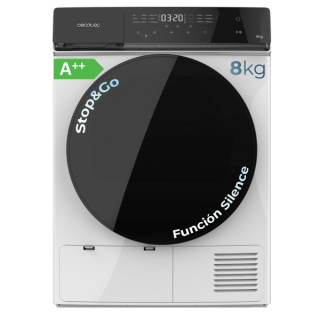 Cecotec Bolero DressCode Dry 8400 Max Secadora con Bomba de Calor de 8kg - 15 Programas - Tambor de Acero Inoxidable - Inicio Pr