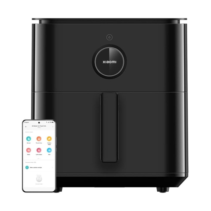 Xiaomi Smart Air Fryer 6.5L Freidora de Aire 1800 W - Conveccion 360 Grados - Funcion Desengrase - Control Inteligente Mi Home -