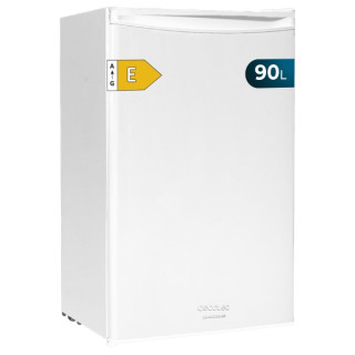 Cecotec Bolero CoolMarket TT 90 White E Mini Frigorifico de Sobremesa - Capacidad 90L - Temperatura Regulable en 5 Niveles - Com