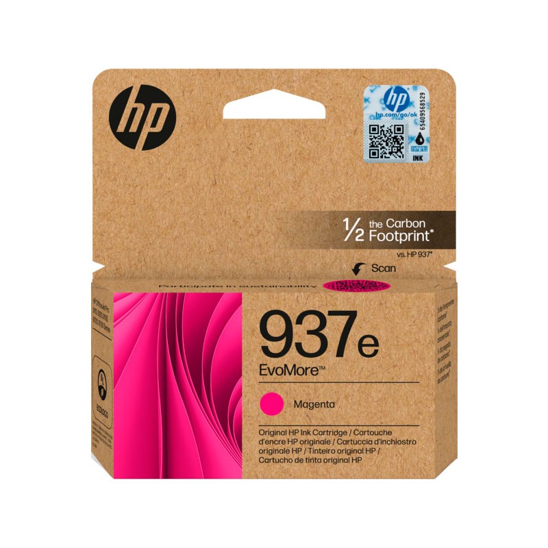 HP 937e Magenta Cartucho de Tinta Original - 4S6W7NE HP 937e Magenta Cartucho de Tinta Original - 4S6W7NE