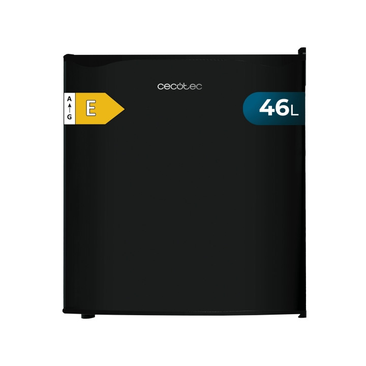 Cecotec GrandCooler 20000 SilentCompress Black E Mini Frigorifico - Capacidad 46L - Compartimento Congelador - 48x45x48.7cm - Co