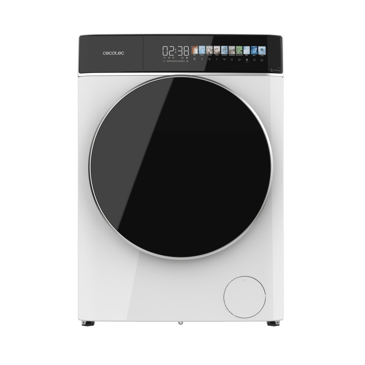 Cecotec Bolero DressCode 9900 Inverter FullColor A Lavadora de Carga Frontal - Capacidad 9kg - Velocidad 1400rpm - Pantalla 10.3