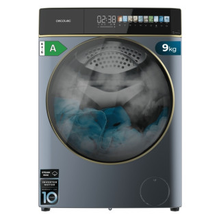 Cecotec Bolero DressCode 9900 Inverter FullColor Titanium A Lavadora de Carga Frontal - Capacidad 9kg - Velocidad 1400rpm - Pant