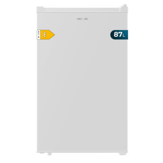 Cecotec Congelador Bolero CoolMarket TF 87 White Mini Congelador Vertical - Capacidad 87L - Temperatura Regulable - Puerta Rever