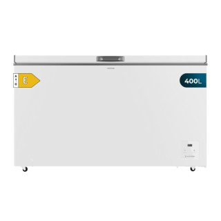 Cecotec Bolero CoolMarket Chest 400 white E Congelador Horizontal Convertible - Capacidad 400L - Temperatura Regulable - Seguro