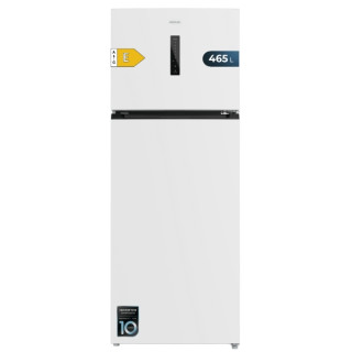 Cecotec Bolero CoolMarket 2D 465 NF White E Frigorifico Dos Puertas - Capacidad 465L - Luz LED - Compresor Inverter - Silencioso