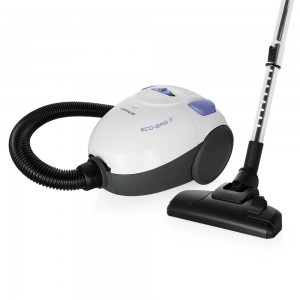 Orbegozo AP 7007 Aspirador Eficiente - Potente Motor de 800W - Radio de Accion de 6 Metros - Bolsa de Microfibra con Indicador