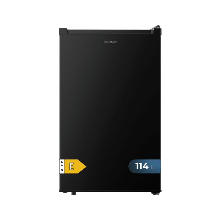 Cecotec Bolero CoolMarket TT 114 L Black Mini Frigorifico - Capacidad 114L - Luz LED - Temperatura Regulable - 50.6x55.1x83.6cm