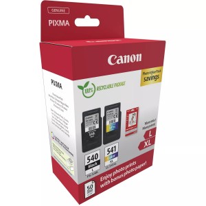 CANON CARTUCHO NEGRO/COLOR PG-545XL/CL-546XL + PAPEL FOTO 4X6 (GP-501 50H)