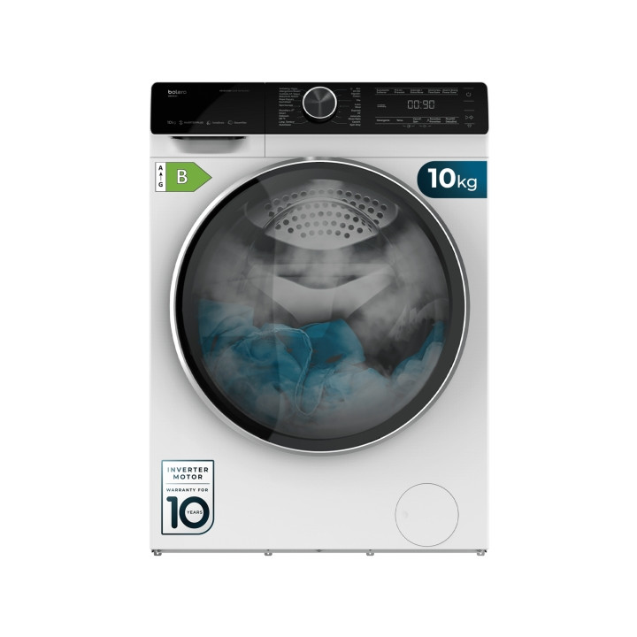 Cecotec Bolero DressCode 2000 Autodosis Lavadora de Carga Frontal con Autodosis - 1750W - Capacidad 10kg - Velocidad 1400rpm - S