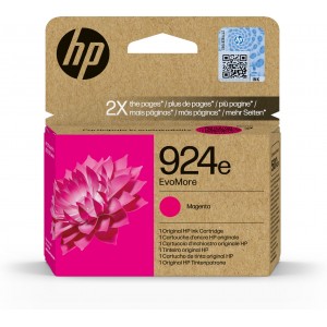 HP 924e Magenta Cartucho de Tinta Original - 4K0U8NE