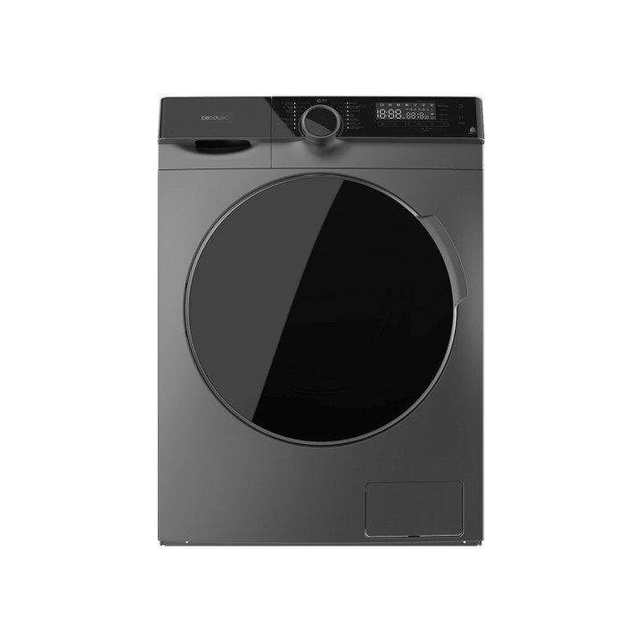 Cecotec Bolero DressCode 121000 Steel Lavadora de Carga Frontal - Capacidad 12kg - Velocidad 1400rpm - Motor Inverter - Inicio P