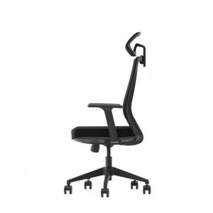 Cromad Gama Senior SE1000 Silla de Oficina - Piston de Gas de Grado 4 - Soporte Lumbar y Cervical - Respaldo de Malla - Reposab