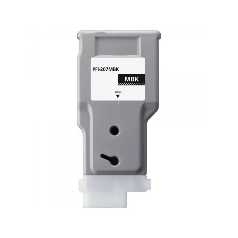 Canon PFI207 Negro Mate Cartucho de Tinta Pigmentada Generico - Reemplaza PFI207MBK/8788B001 Canon PFI207 Negro Mate Cartucho de Tinta Pigmentada Generico - Reemplaza PFI207MBK/8788B001