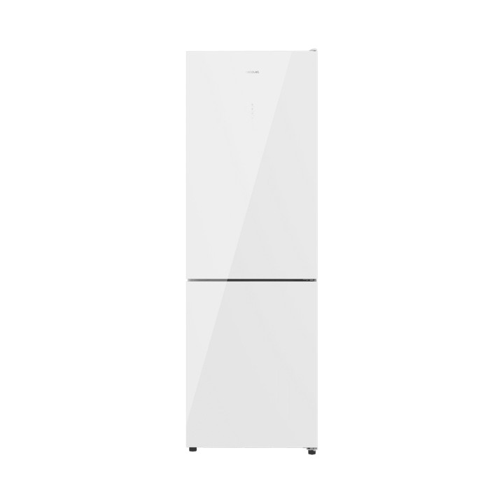 Cecotec Bolero CoolMarket Combi 322 White Cristal D Frigorifico Combi - 322L - Modo Vacaciones - Cajon para Carne y Pesado - Fri