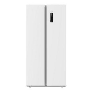 Cecotec Bolero CoolMarket SBS 430 White E Frigorifico Americano - Capacidad 430L - Motor Inverter Plus - Pantalla en Puerta - Mo