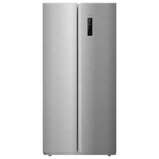 Cecotec Bolero CoolMarket SBS 430 Inox E Frigorifico Americano - Capacidad 430L - Motor Inverter Plus - Pantalla en Puerta - Mod