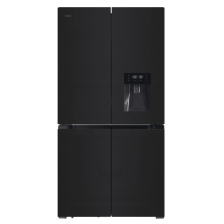 Cecotec Bolero CoolMarket 4D 564 Glass E Frigorifico Americano 4 Puertas - 564L - Total Nofrost - Dispensador de Agua - Congelac