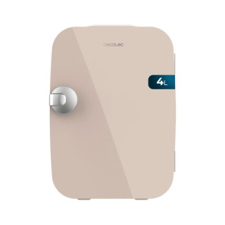 Cecotec Bolero MiniCooling 4L Rio Cream Mini Frigorifico Portatil - Capacidad 4L - Voltaje 12V - Temperatura Regulable - Enfria