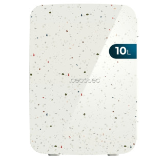 Cecotec Bolero MiniCooling 10L Bahamas Pat 3 Mini Frigorifico Portatil - Capacidad 10L - 12V/220V - Temperatura Regulable - Enfr