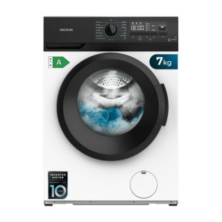 Cecotec Bolero dresscode 7300 Inverter A Lavadora de Carga Frontal - Capacidad 7kg - Velocidad 1200rpm - Seguro Infantil - Displ