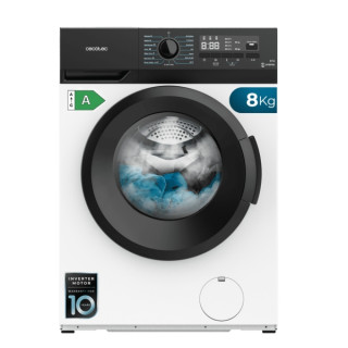Cecotec Bolero dresscode 8300 Inverter A Lavadora de Carga Frontal - Capacidad 8kg - Velocidad 1400rpm - Seguro Infantil - Displ