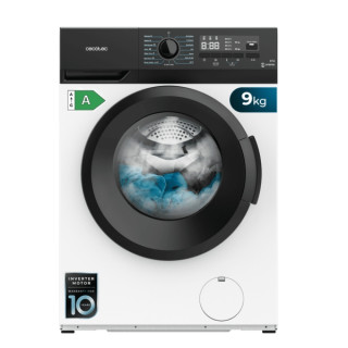 Cecotec Bolero dresscode 9300 Inverter A Lavadora de Carga Frontal - Capacidad 9kg - Velocidad 1400rpm - Seguro Infantil - Displ