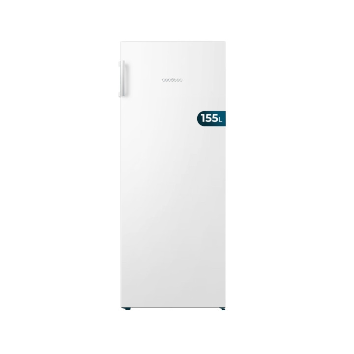 Cecotec Bolero CoolMarket UF 155 White E Congelador Vertical - Capacidad 155L - Total No Frost - Puerta Reversible - Alarma de P