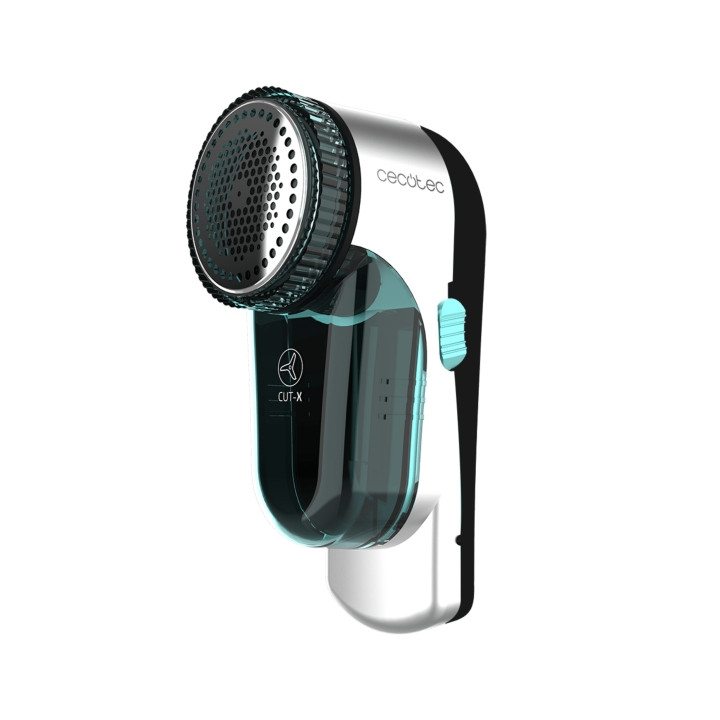 Cecotec Cut-X 4500 Cloth Quitapelusas - Autonomia hasta 45min - Deposito de 45ml - Velocidad 8800rpm - Recargable - Color Negro