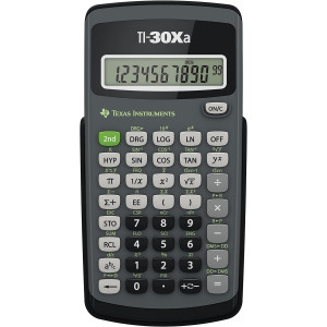 Texas Instruments TI-30XA Calculadora Cientifica Pantalla 1 Linea de 10 Digitos - Fracciones