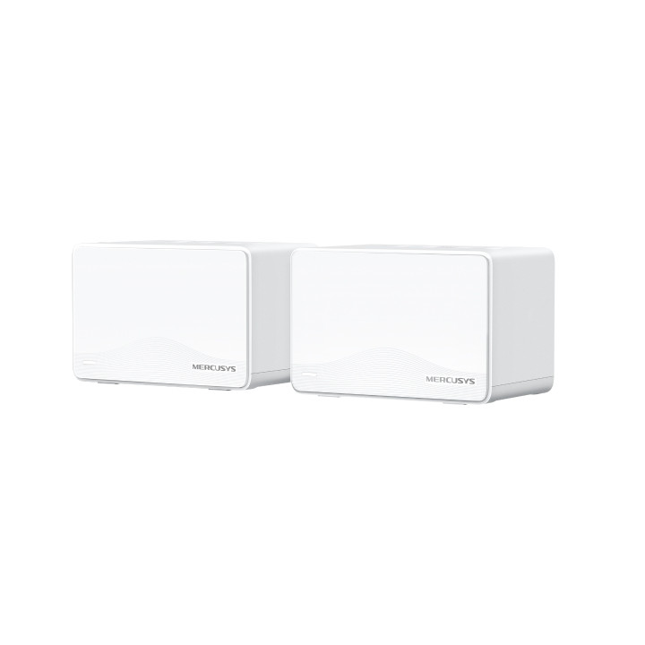 Mercusys Halo H25BE Pack de 2 Unidades Sistema Mesh Wi Fi 7 BE3600 - Cobertura Hasta 460m2 - Velocidad hasta 3600 Mbps - Color B