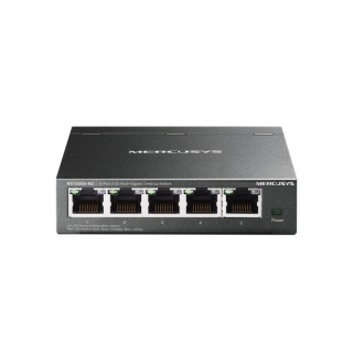 Mercusys MS105GS-M2 Switch 5 Puertos 2.5 Gigabit - Multi-Gigabit 10/100/1000/2500 - Auto-Negociacion - Color Negro