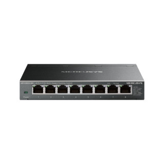 Mercusys MS108GS-M2 Switch 5 Puertos 2.5 Gigabit - Multi-Gigabit 10/100/1000/2500 - Auto-Negociacion - Color Negro