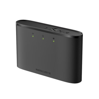 Mercusys MT110 Router 4G WiFi Portatil - Velocidad hasta 150 Mbps - Bateria 2200 Mah para 10 Horas de Uso - Conexion Hasta 10 Di