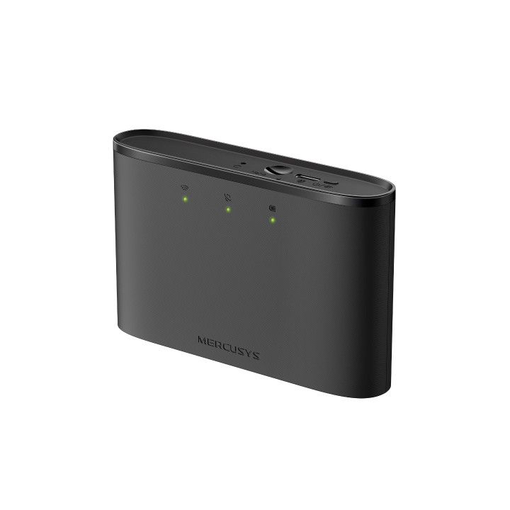 Mercusys MT110 Router 4G WiFi Portatil - Velocidad hasta 150 Mbps - Bateria 2200 Mah para 10 Horas de Uso - Conexion Hasta 10 Di