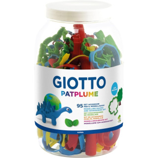 Giotto Patplumen Pack con 95 Accesorios para Modelaje de Plastilina