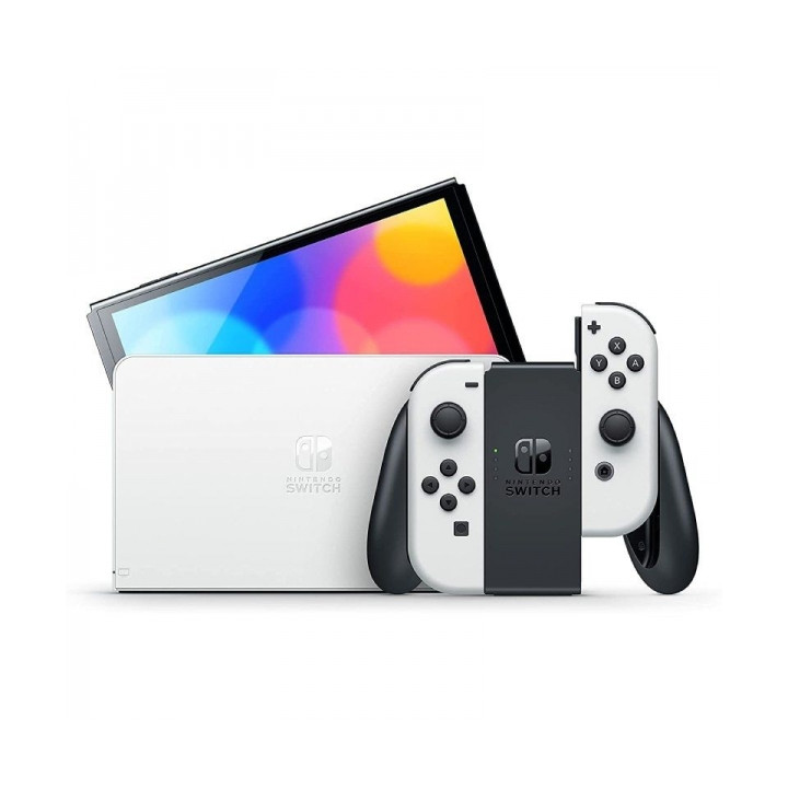Nintendo Consola Nintendo Switch Oled - Incluye Base y 2 Mandos Joy-Con - Color Blanco