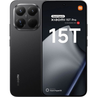 Xiaomi 15T Pro Smartphone Pantalla AMOLED 6.83" 1.5K 144Hz - 12GB - 1TB - Camara Triple Leica (50MP Summilux + Teleobjetivo 5x +