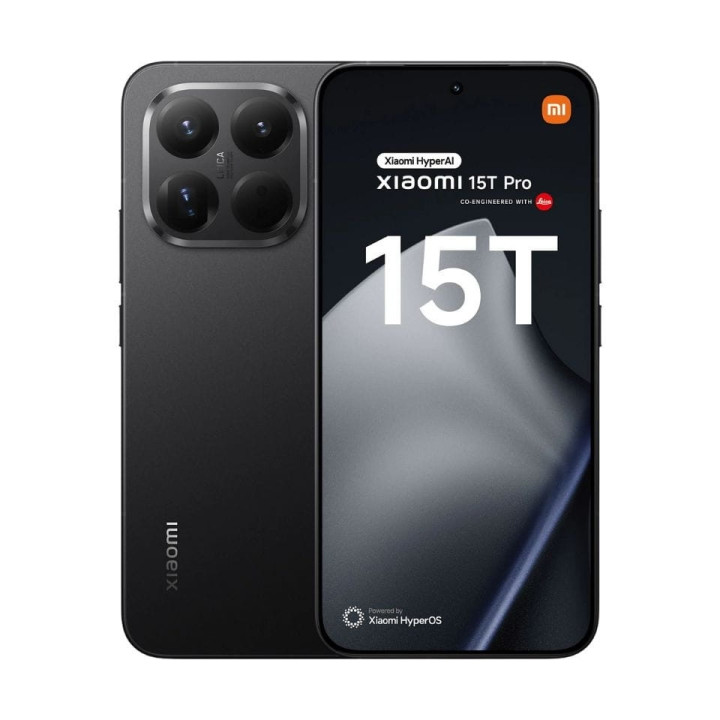Xiaomi 15T Pro Smartphone Pantalla AMOLED 6.83" 1.5K 144Hz - 12GB - 1TB - Camara Triple Leica (50MP Summilux + Teleobjetivo 5x +