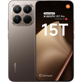 Xiaomi 15T Pro Smartphone Pantalla AMOLED 6.83" 1.5K 144Hz - 12GB - 1TB - Camara Triple Leica (50MP Summilux + Teleobjetivo 5x +