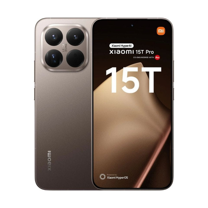 Xiaomi 15T Pro Smartphone Pantalla AMOLED 6.83" 1.5K 144Hz - 12GB - 1TB - Camara Triple Leica (50MP Summilux + Teleobjetivo 5x +