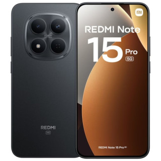 Xiaomi Redmi Note 15 Pro 5G Smartphone Pantalla Amoled 6.83" 120Hz - 8GB -256GB - Camara 200 MP OIS + 32 MP - MediaTek Helio 740