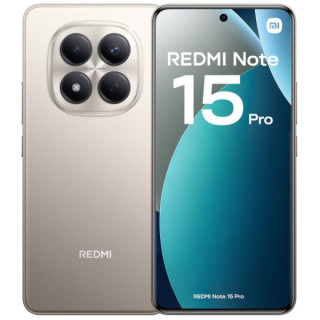 Xiaomi Redmi Note 15 Pro Smartphone Pantalla Amoled 6.77" 120Hz - 8GB -256GB - Camara 200 MP OIS + 32 MP - MediaTek Helio G200 U