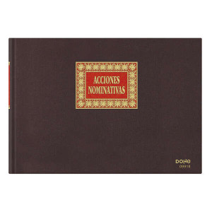 Dohe Cuaderno de Encuadernacion en Tela - 100 Hojas Numeradas - Papel Offset de 100gr - Doble Estampacion en Rojo y Oro - Alta