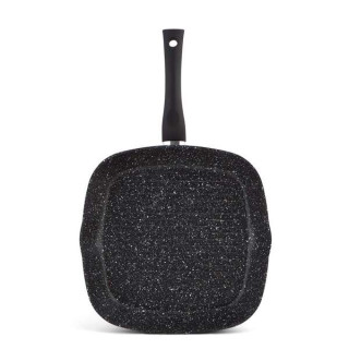 Orbegozo RUF 3528 Sarten de Aluminio Forjado - Cocina Sana y sin Grasas Añadidas - Superficie Antiadherente - Apto para Todo Tip