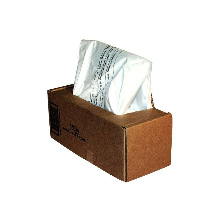 Fellowes Pack de 50 Bolsas de Residuos para Destructoras 50-75L
