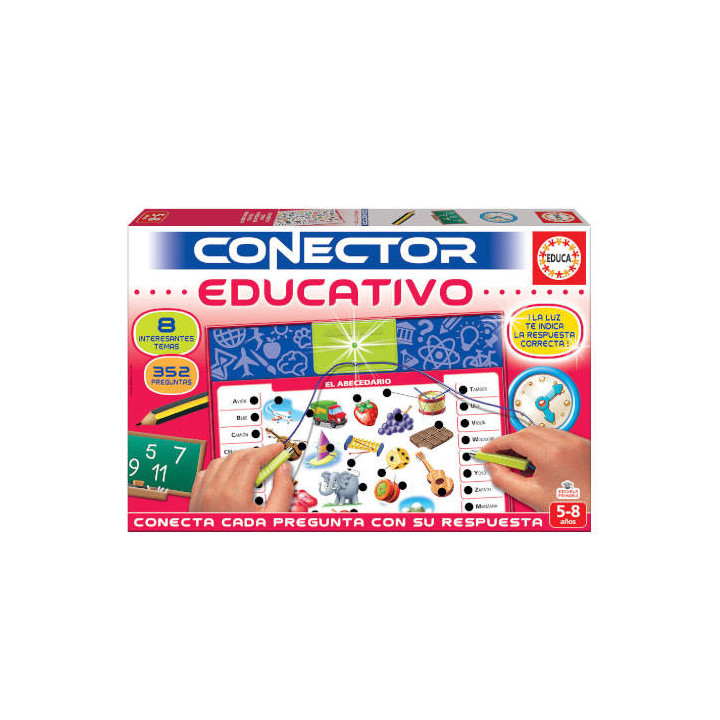 JUEGO CONECTOR EDUCATIVO DE 5-8 AÑOS EDUCA BORRAS 17203