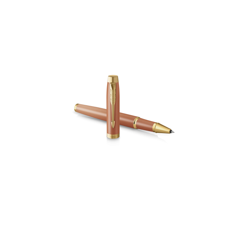 BOLIGRAFO ROLLER ACABADO NARANJA PUNTA FINA + ESTUCHE REGALO PARKER 2203901