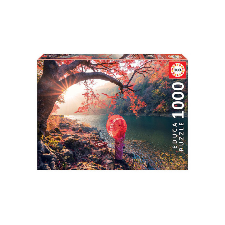 PUZZLE 1000 PIEZAS AMANECER EN EL RÍO KATSURA